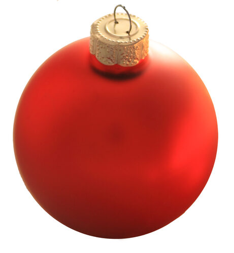 Rosewood Ball Ornament