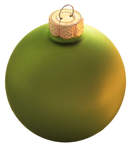 Light Green Ball Ornament