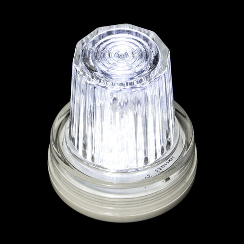 C7 130V Strobe / Commercial Twinkle Cool White LED Bulbs