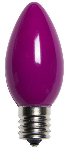 C9 Purple Opaque Bulbs
