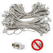 E12 - Candelabra Light Stringer, White Wire