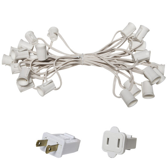 E17 - Intermediate Light Stringer, White Wire