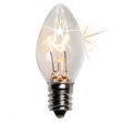 C7 Twinkle Clear Transparent Bulbs