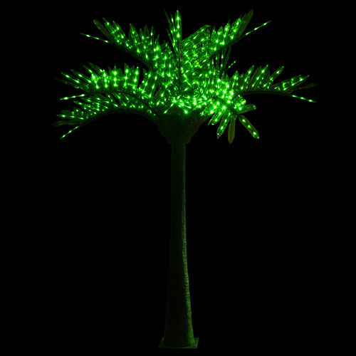 10' Realistic Commercial LED Palm Tree