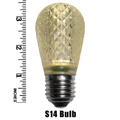 T50 Acrylic Warm White LED Bulbs