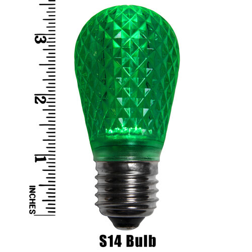 T50 Acrylic Green LED Bulbs