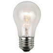 A15 Clear Transparent Bulbs, E26 - Medium Base