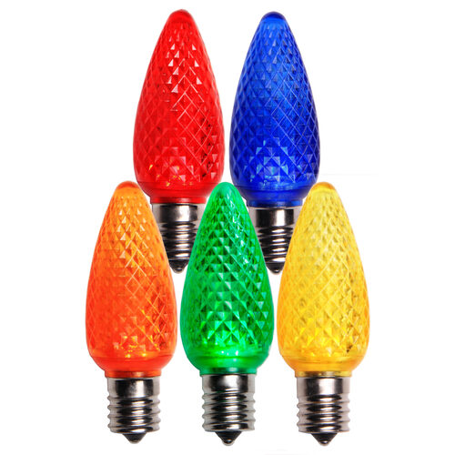 C9 Acrylic Multicolor LED Bulbs