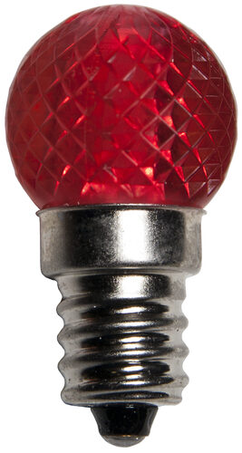 G20 Acrylic Red LED Globe Light Bulbs
