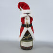 Red Santa Jacket Wine Bottle Cover