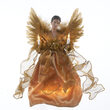 13" Gold African American Angel Tree Topper