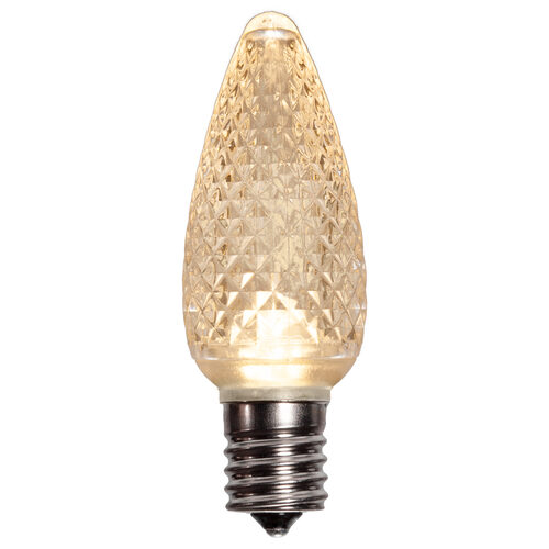 C9 Acrylic Sun Warm White LED Bulbs