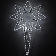32" Bethlehem Star Motif, Cool White Lights 