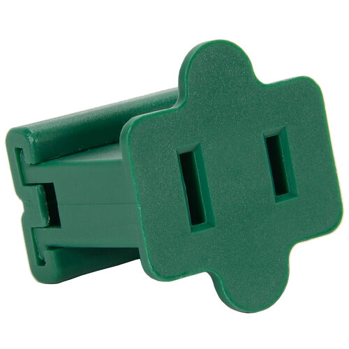 Green Polarized Female Zip Plug, SPT1