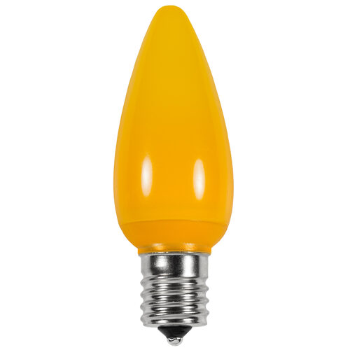 C9 Opaque Acrylic Gold LED Bulbs
