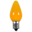 C7 Opaque Acrylic Gold LED Bulbs