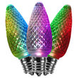 C9 Color Change Acrylic Multicolor LED Bulbs