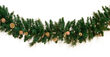 9' x 14" Harvest Gold Deluxe Prelit Holiday Garland, 150 Clear Lights