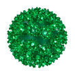 6" Green LED Starlight Sphere, 70 Lights
