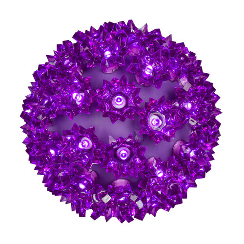 6" Purple LED Starlight Sphere, 70 Lights