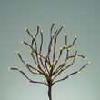 20" Battery Operated Brown Lighted Branches, Warm White LED