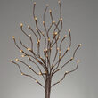 39" Battery Operated Brown Lighted Branches, Warm White LED