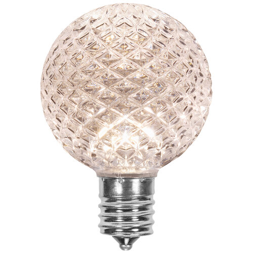 G50 Warm White OptiCore LED Globe Light Bulbs, E17 - Intermediate Base