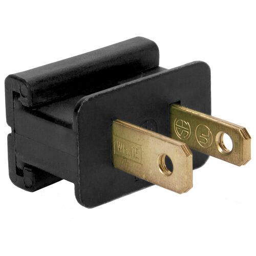Black Polarized Male Zip Plug, SPT2