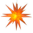 Amber LED Moravian Star