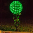 7.5" Green Starlight Sphere Stake