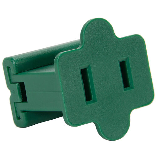 Green Polarized Female Zip Plug, SPT1, Pack of 10