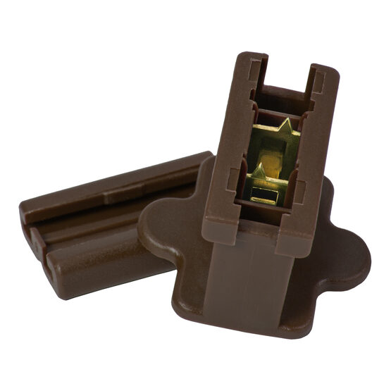 Brown Polarized Inline Zip Plug, SPT1 Wintergreen Corporation
