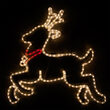 28" Reindeer, Warm White Lights 
