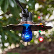 48' Commercial Multicolor Patio String Light Set with 15 S14 Bulbs on Black Wire