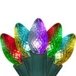 C7 Multicolor Color Change Commercial LED Christmas Lights, 25 Lights, 25'
