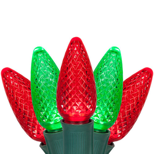 Christmas Lights - C9 Green / Red Commercial LED Christmas Lights ...