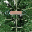 3' x 16" Oregon Fir Prelit Commercial LED Teardrop Holiday Greenery, 100 Warm White Lights