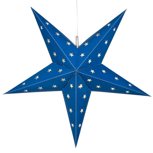 Five star rating blue stars  Postcard for Sale by Singerevita