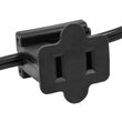 Black Polarized Inline Zip Plug, SPT1