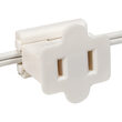 White Polarized Inline Zip Plug, SPT2