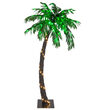 5' Curved LED Palm Tree