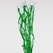 63" Green Lighted Slender Willow Branches, Green LED