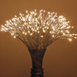 24" Silver Starburst Lighted Branches, Warm White LED, Twinkle