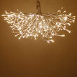 24" White Starburst Lighted Branches, Warm White LED, Twinkle