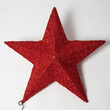 20" Red Metallic Polymesh Commercial Star Light, Red LED Lights