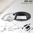 Premium 24V High Output LED Strip Light Kit, Pure White