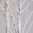 2.5' Warm White LED Birch Tree