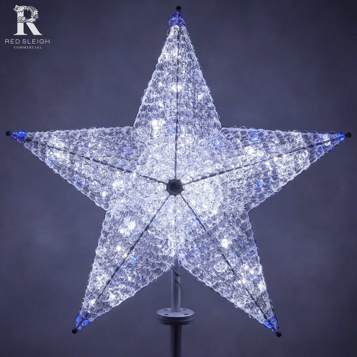 Blue led star new arrivals