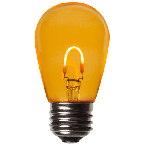 S14 Transparent Glass Gold FlexFilament LED Bulbs 