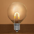 G50 Transparent Acrylic Warm White FlexFilament Globe Light LED Edison Bulbs , E12 - Candelabra Base
